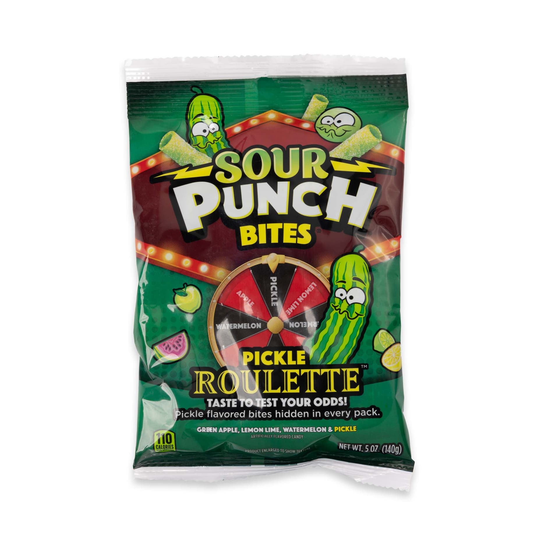 Sour Punch Bites Pickle Roulette 142gr