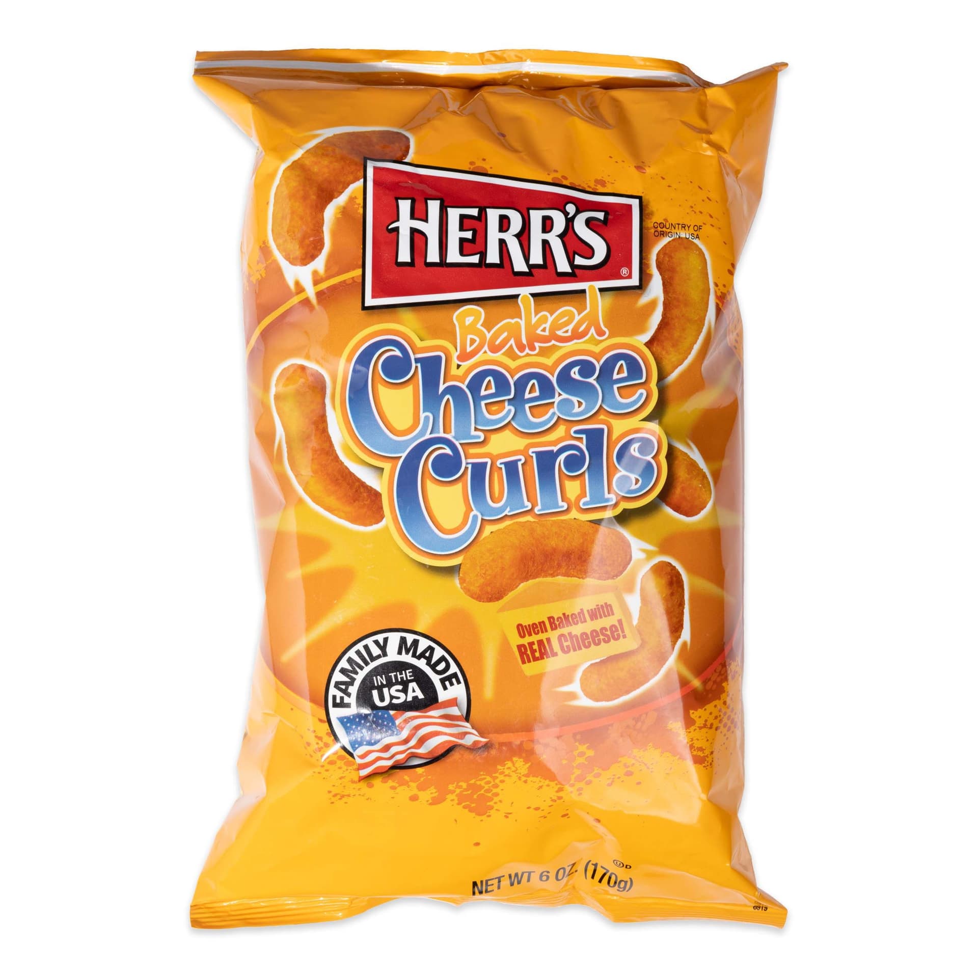 Herr's Deepdish Cheese Curls 170gr