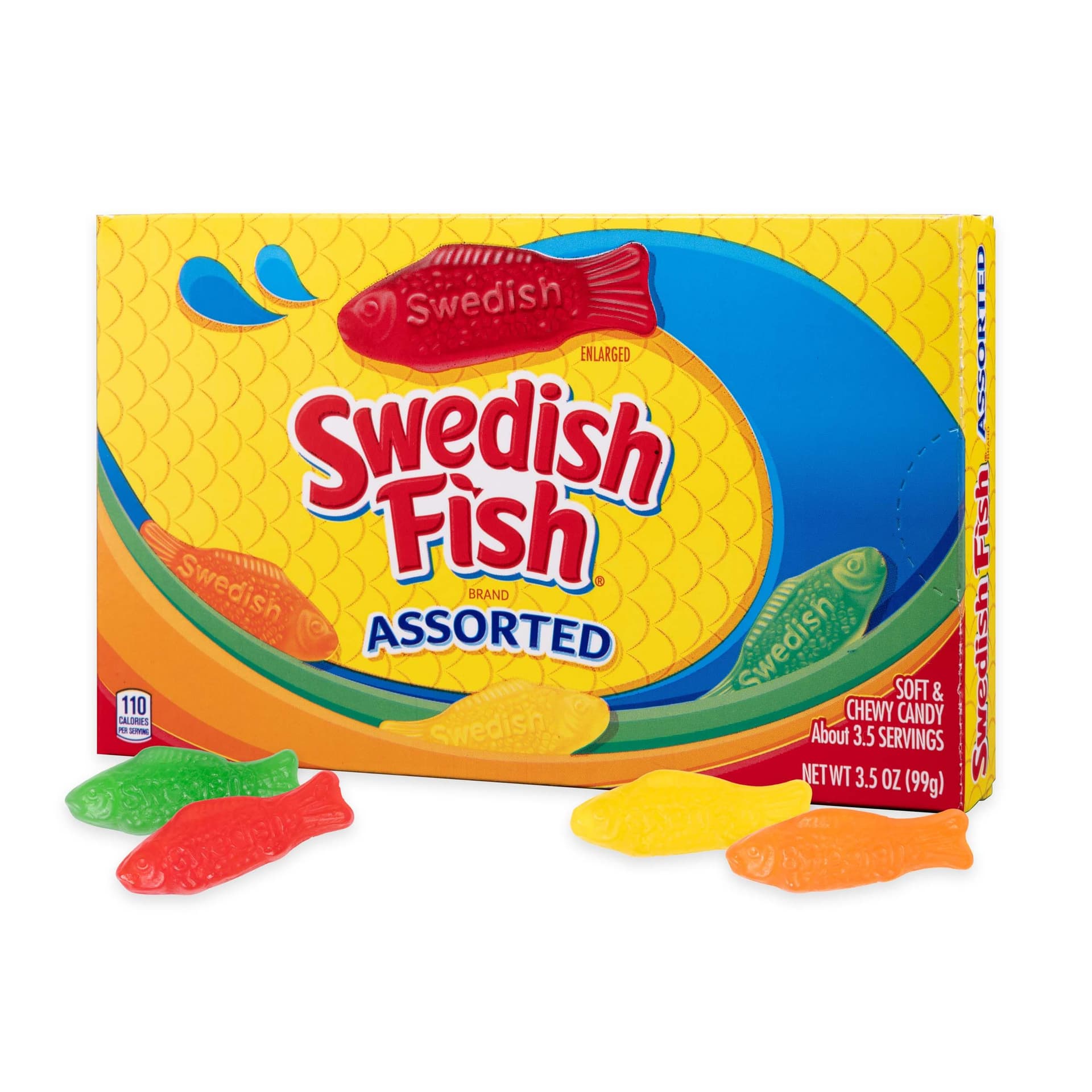 Swedish Fish Assorted 99gr