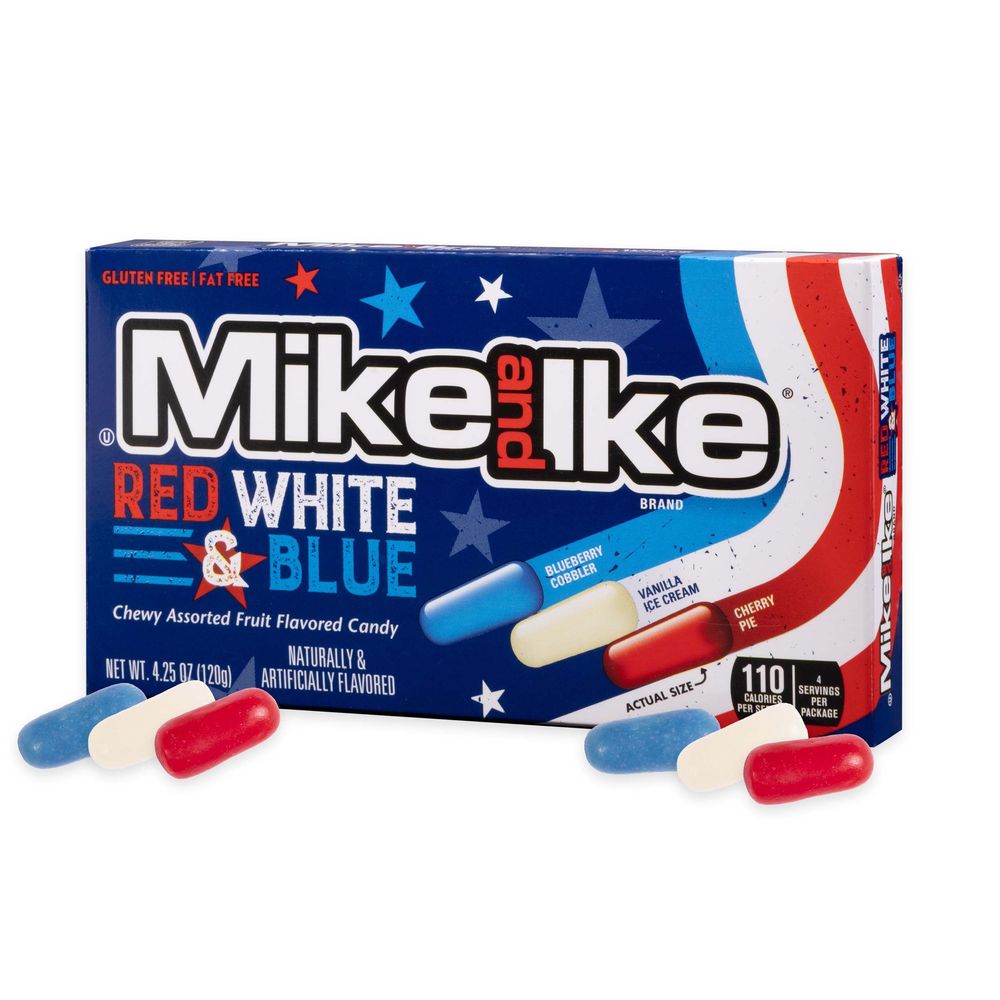 Mike And Ike Mix Red White & Blue