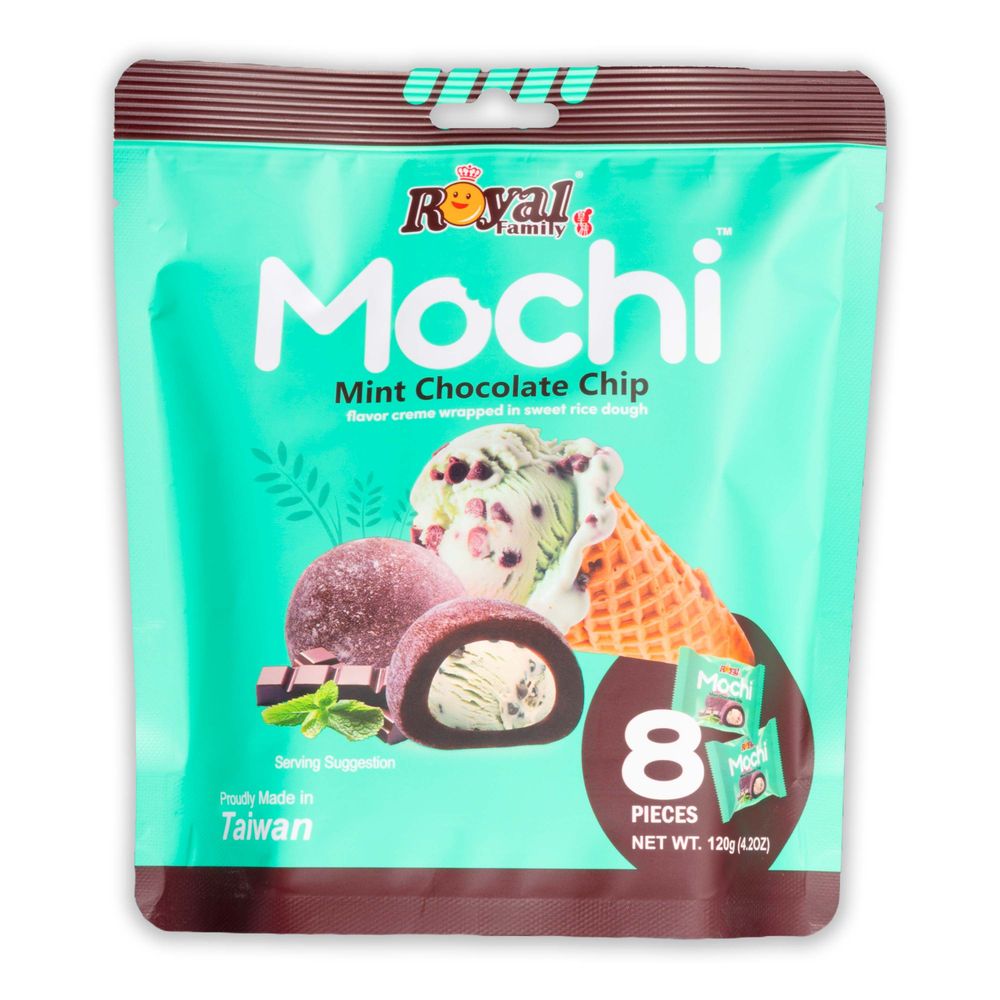 Royal Family Mochi Mint Chocolate Chip 120gr