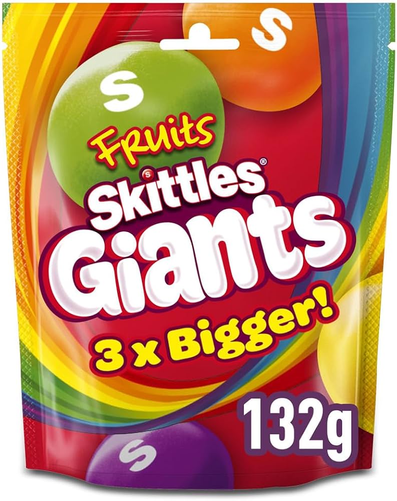 Skittles Fruits Giants 132gr